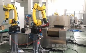 NMT-SDL-616 疫苗玻璃瓶特殊涂層工藝,預(yù)熱+固化自動化對接隧道爐烘烤線(蘇州?？松?